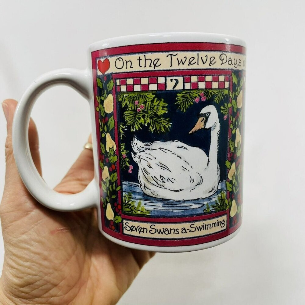 Cic Betty Mug Twelve Days Of Christmas 7 Swans 8 Maids 9 Drummers Replacement